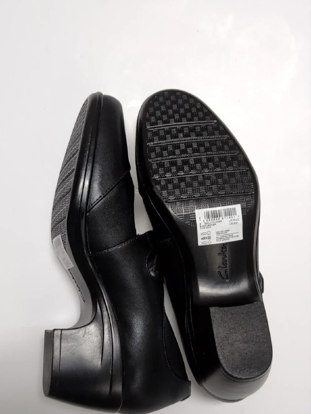Clarks classic black